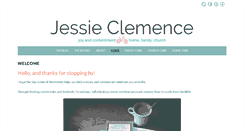 Desktop Screenshot of jessieclemence.com