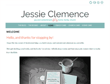 Tablet Screenshot of jessieclemence.com